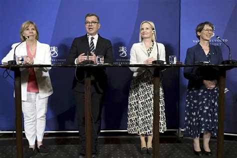 Finland’s conservative party picks ministers for right-wing coalition government