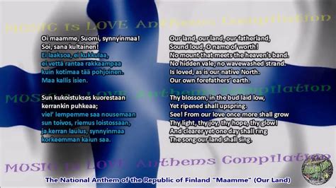 Finland National Anthem: English Translation, Swedish Lyrics And ...