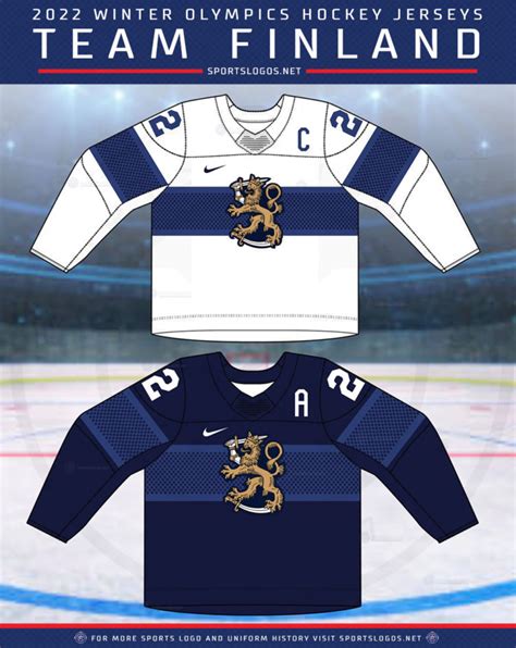 Finland Olympic Hockey Jersey