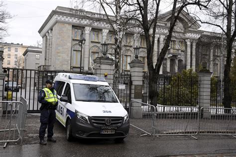 Finland expels nine Russian diplomats over 'intelligence' work