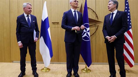 Finland joins NATO, doubling military alliance’s border with Russia in a blow for Putin