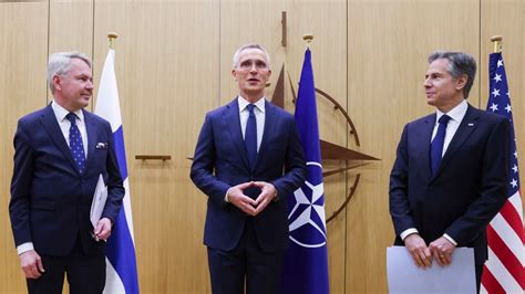 Finland joins NATO — Ukraine foreign minister in Brussels — EU’s China visit