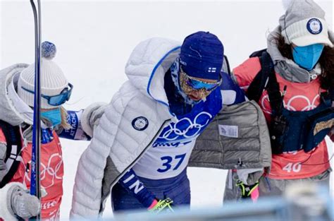 Finnish cross-country skier suffers frozen penis during race at …