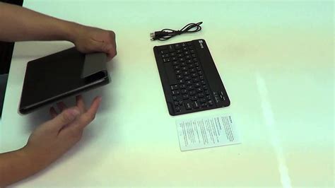 Fintie iPad 4/3/2 Bluetooth Keyboard Blade X1 Case - YouTube