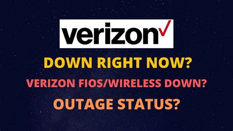Verizon outages reported in the last 24 hours