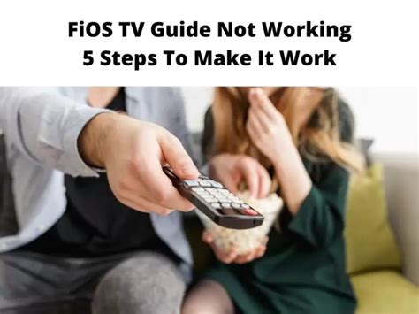 If the FIOS TV Guide isn’t working, power off and restart your set-top box. If that doesn’t work, try turning off the FIOS director, waiting available 30 seconds, and …