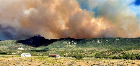 Fire 200 miles west of Denver sparks questions