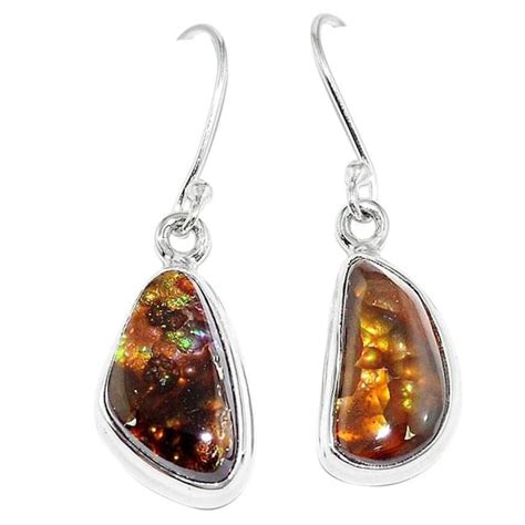 Fire Agate Earrings - Etsy