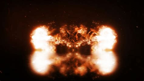 Fire Explosion Reveal Template Meme