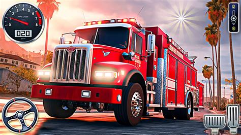 Fire Truck Driving Rescue Game APK Download for Android 