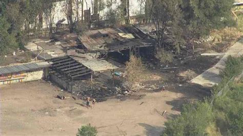 Fire at Lakewood storage facility likely caused by homeless campers