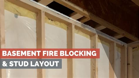 Fire blocking framing basement.  Basement wall framing transforms a cold, damp shell into u...