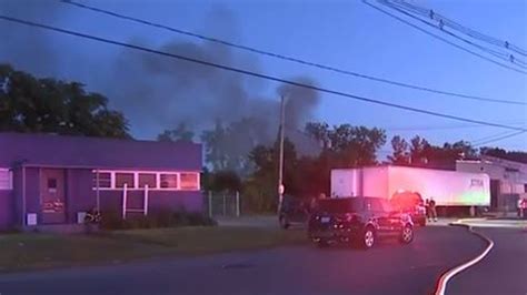 Fire breaks out at Brockton recycling plant