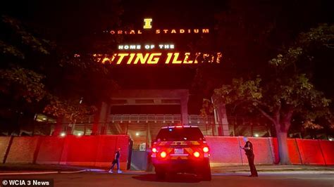 Fire breaks out at Illinois' Memorial Stadium Tuesday night