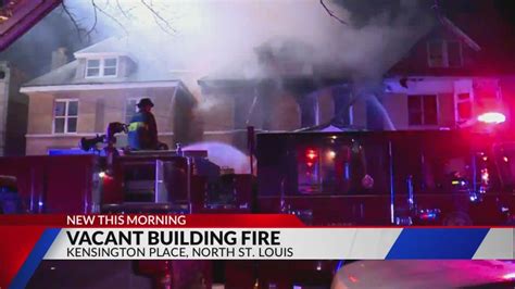 Fire damages 3 vacant houses in north St. Louis, crews investigating