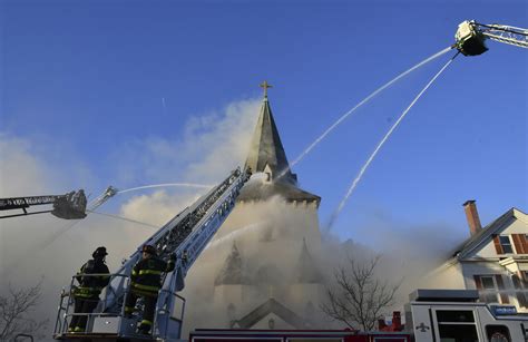 Fire damages Massachusetts church after Easter services