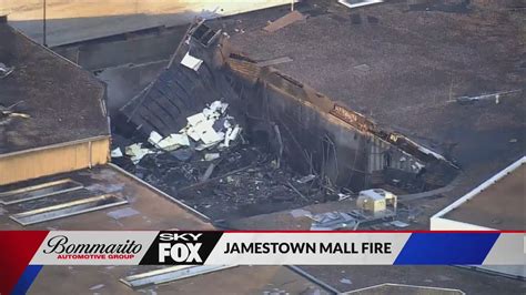 Fire destroys part of Jamestown Mall in north St. Louis County