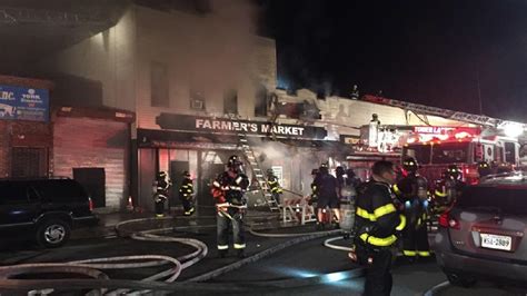 Fire in glendale queens today. .  ...