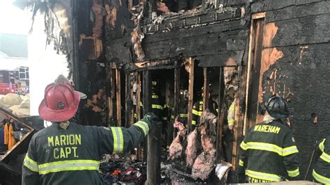 Fire in wareham today.  (WJAR) &mdash; Wareham firefighters battled a house fire for over two ...