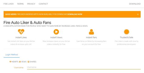 Fire liker auto liker. .  ...