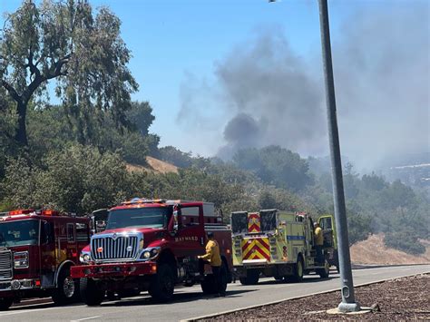 Fire near Cal State East Bay in Hayward contained