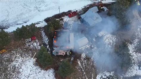 Fire near destroys shop in rural area north of Potlatch on …