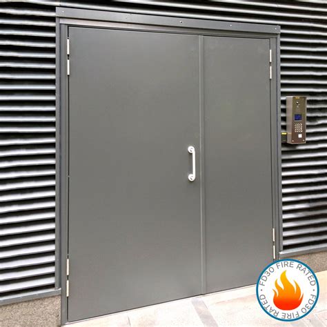Most fire doors within the UK will have a fire rating of either FD30 or FD60. These ratings are simply the number of minutes that the door is certified to stop the spread of fire and smoke, offering a 30 or 60-minute evacuation window. Alongside the door and doorframe, an FD60 door will need to have its hinges, seals, closers and any other .... 