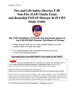 Fire safety director refresher course study guide. - Answers to weather studies investigational manual.