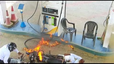 Fire spreads at Hialeah gas station after motorcycle engulfed by flames