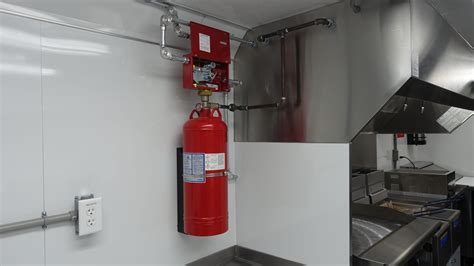 Fire suppression system for food truck. Yes, a fire suppression system is required for food trucks in Louisiana. Louisiana health code requires food service establishments (including mobile food trucks) to have a UL300 listed (or better) fire suppression system in the cooking area. Each fire suppression system must be serviced every 6 months. 