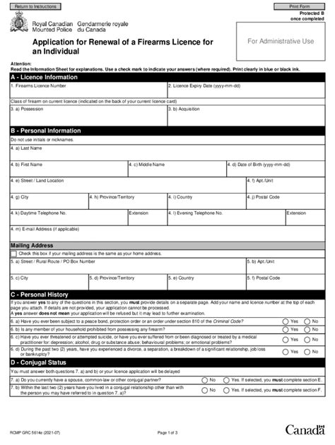 Firearms Licence Renewal Forms - Fill Out and Sign …