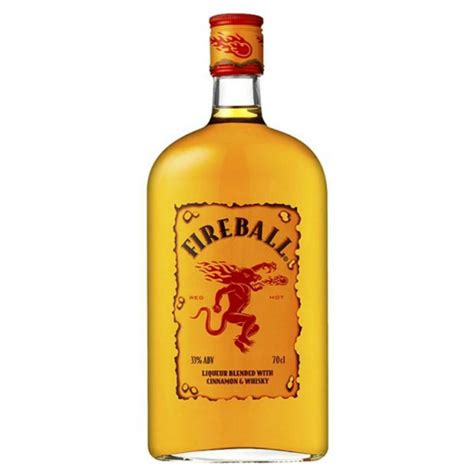Fireball whiskey proof. 2 cups of water. Add the vials of oil to the 180 proof alcohol. Mix until all the oil is mixed with the liquor. You can take a very small taste now but its EXTREMELY strong and will probably have you running for water. Next make up a simple syrup of the water and sugar and make sure its completely dissolved. 