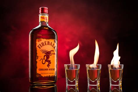 Fireball whiskey shots. 
