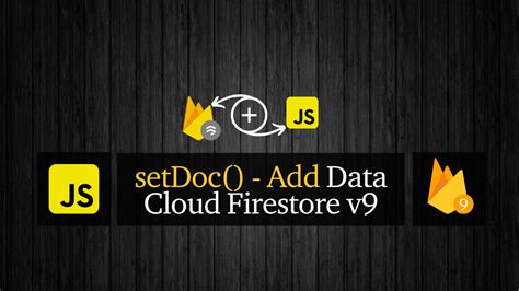 Firebase V9 Firestore ADD DATA Using setDoc() - Medium