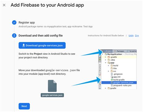 Firebase android download. json file associated with your Firebase project from the console.  F...