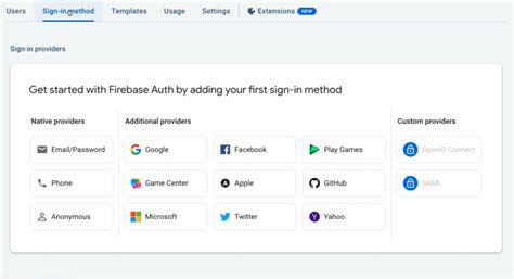 Firebase auth.  It provides To add support for a sign-in method to the apps in you...
