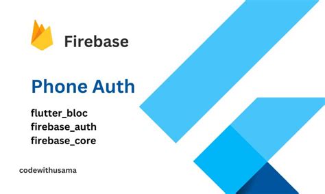 Firebase phone authentication flutter.  This article will look at how to authent...