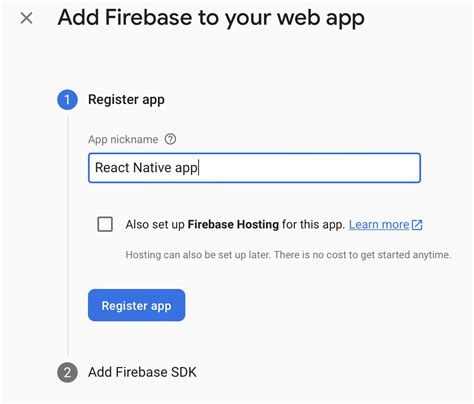 Firebase sdk download.  React Native Firebase is the officially recommended collection of p...