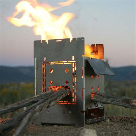 Firebox stove. Small Frypan Specs: Small Frypan is a 8” Frypan – 9” at the top of the rim and about 7” at the bottom. Small Frypan weight: 10.6 oz. Large Frypan Specs: Large Frypan is a 10” Frypan – 11” at the top of the rim and about 9” at the bottom. Large Frypan weight: 14.0 oz. Regular Lifter weight: 1.5 oz. Regular Lifter Length: 5”. 