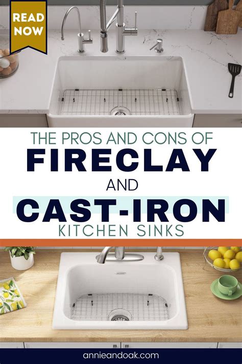 Fireclay vs Cast Iron Sinks: What to Choose? - Faucet Post