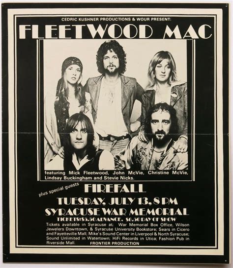 Firefall and Fleetwood Mac