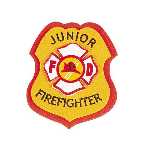 Firefighter Badge Template
