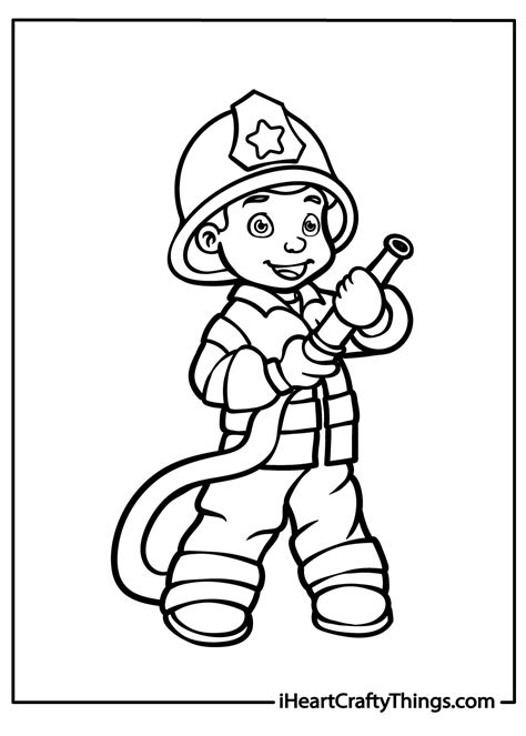 Easy Simple Flower Coloring Pages