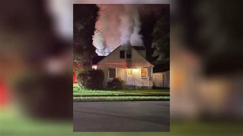 Firefighter hospitalized after Troy house fire
