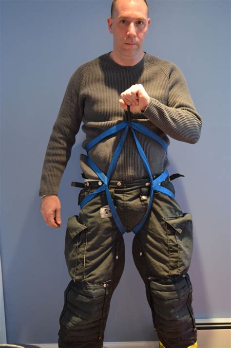 Firefighter webbing harness.  Fully versatile, you can place your firefig...