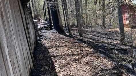 Firefighters battle brush fire near Plum Branch Road WSET