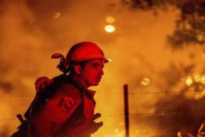 Firefighters battle large blaze at sprawling Mexican market