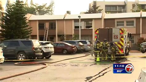Firefighters extinguish blaze in Miami home