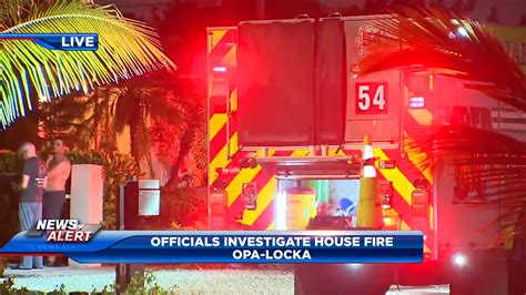 Firefighters investigating house fire in Opa-locka