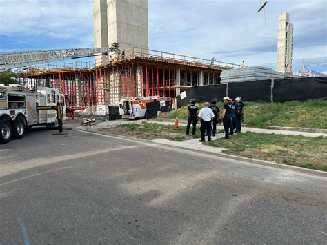 Firefighters rescue construction worker who had medical problem atop Denver building site